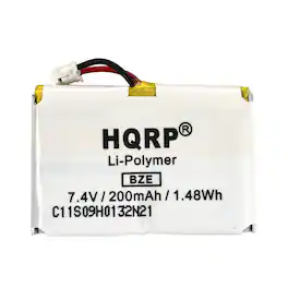 HQRP - Battery for SportDOG SportHunter SAC00-12544 1225 SD-1225 1825 SD-1825 SR-300 SR300 Dog Training Receiver Collar