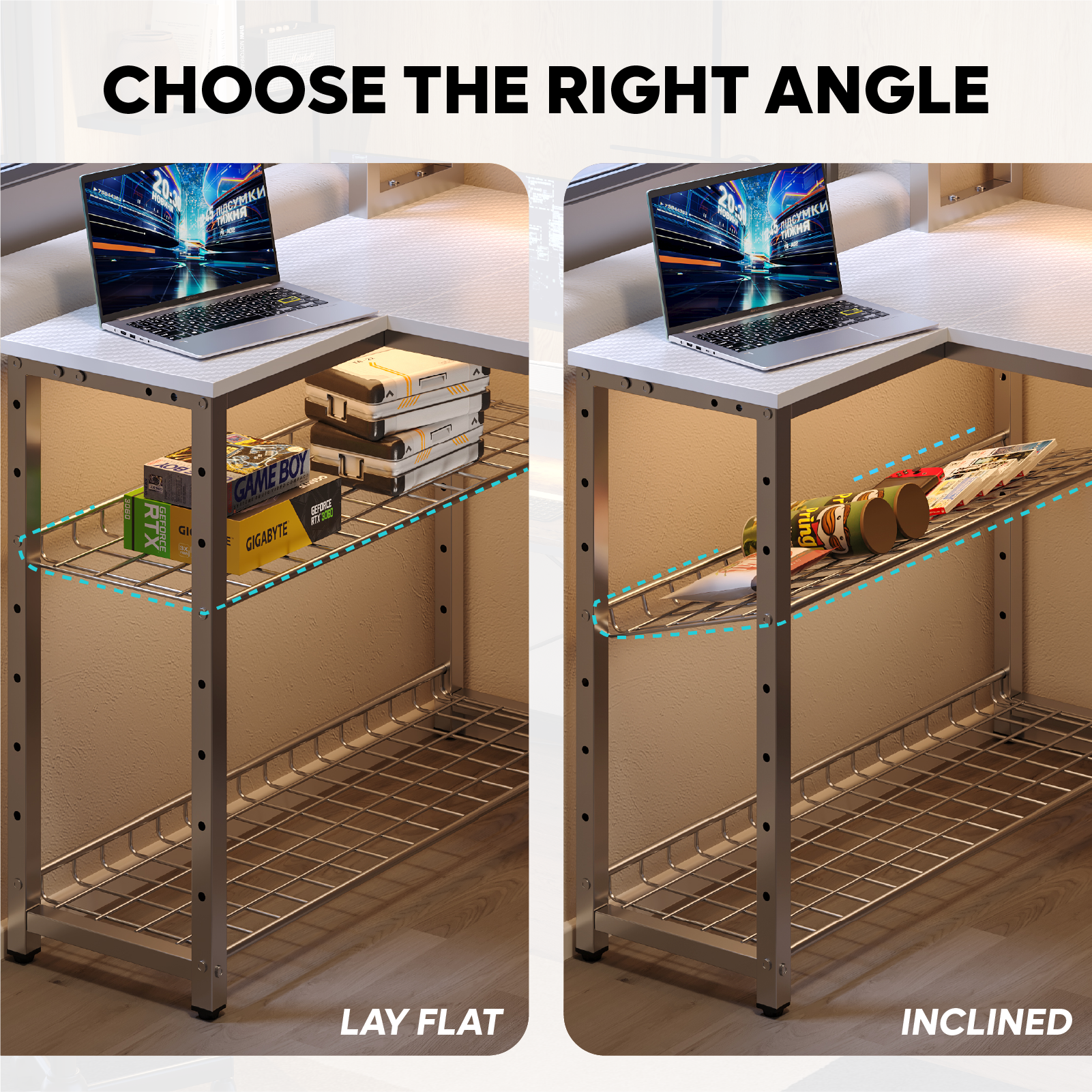 Choose the right angle - C 201 F TN M I 202 V 2 WP TN K SA 3 > RTX addiddas GH - GAMEBOY -0 JK e GIGABYTE LAY FLAT INCLINED