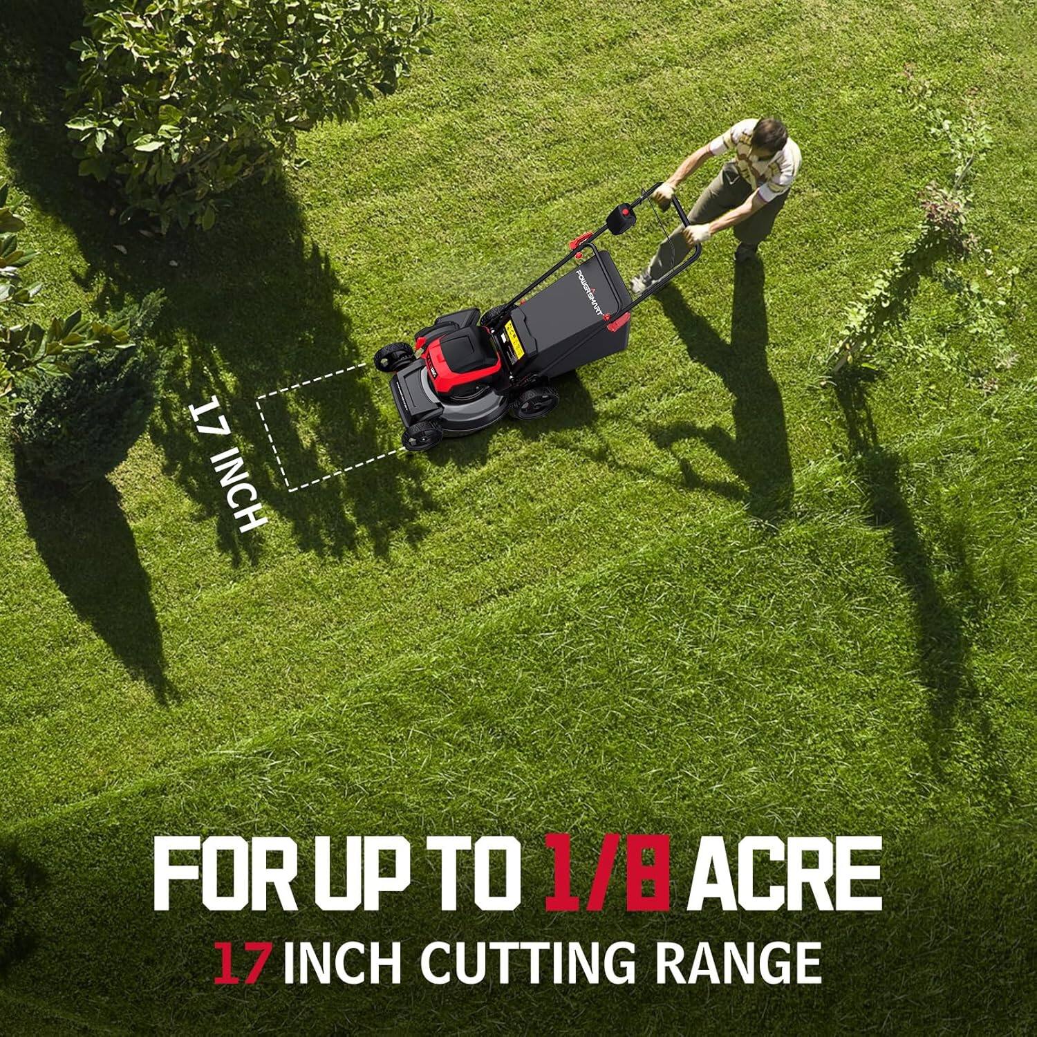 MT 17 INCH FOR UP TO 1/8 ACRE 17 INCH CUTTING RANGE