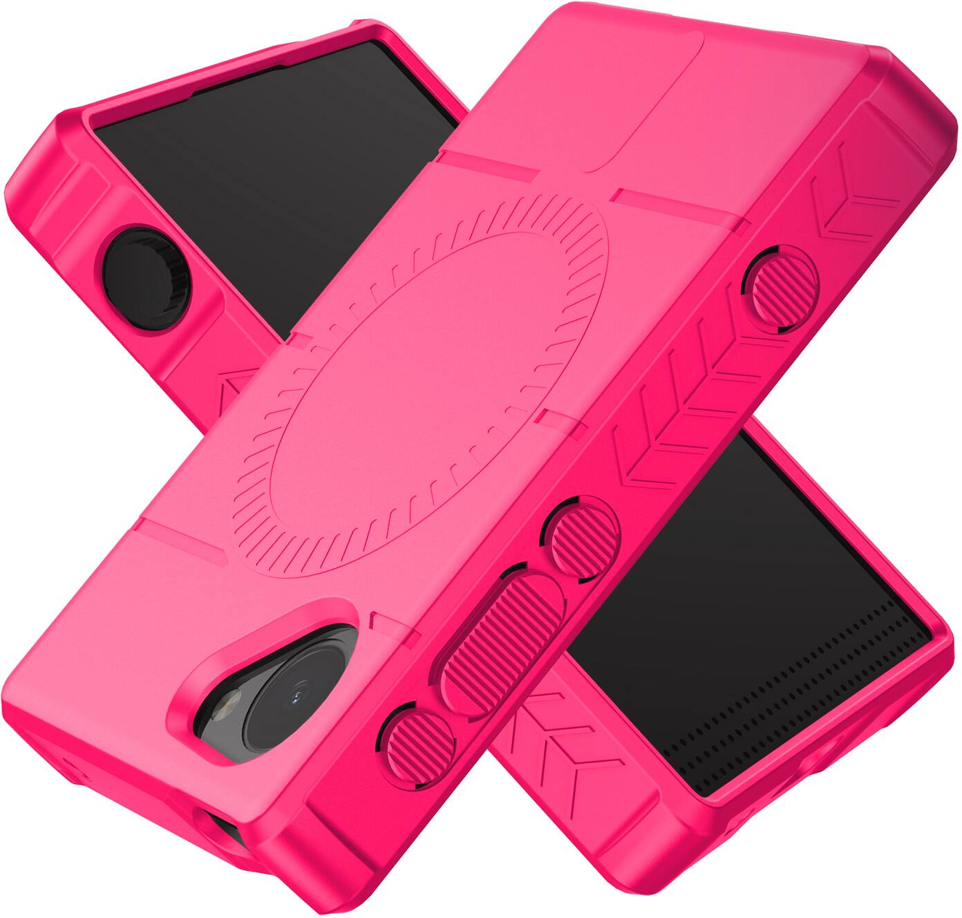 Alt View 5. Nakedcellphone - Combo for Light Phone III - Case and Wallet - Pink.