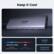 Keep it Cool
UGREEN 4K 60Hz
Metallic Finish
Aluminum Alloy
237W/mK
Thermal Conductivity
ABS
0.25W/mk
Thermal Conductivity
Rapid Heat Dissipation