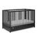 Alt View 11. Graco - Teddi 5-in-1 Convertible Crib with Drawer - Black.