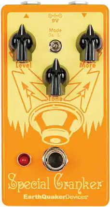 + - 9V Mode Ge | Si Level More Tone Special Cranker EarthQuakerDevices
