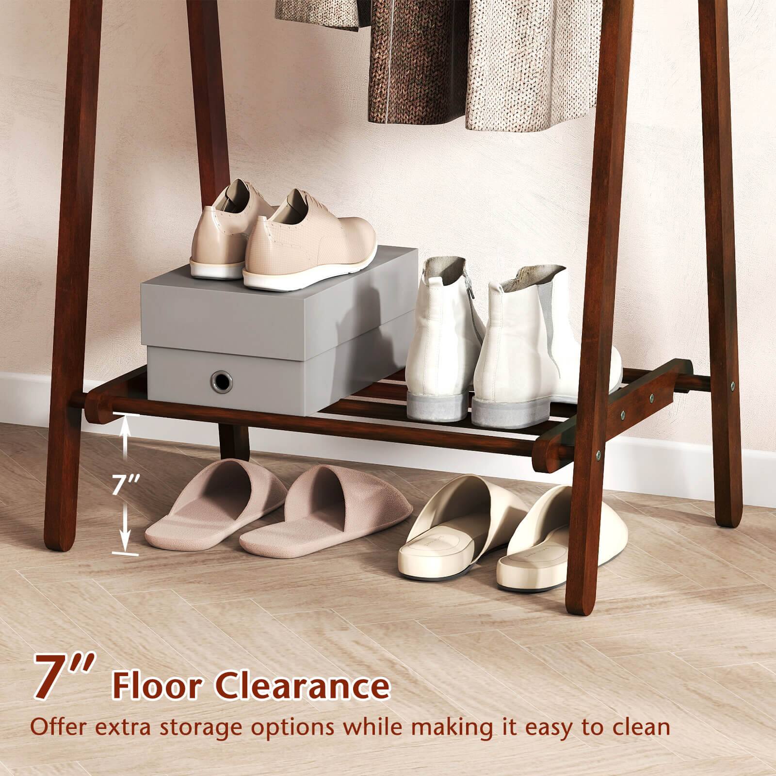 7" Floor Clearance  
Offer extra storage options while making it easy to clean