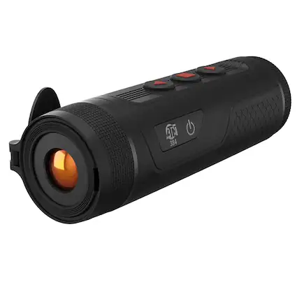 Front. ATN - ATN BlazeTrek 319 2-16x Thermal Monocular with 384x288 Resolution | Capture Images and Videos | NETD rating of <25mK - Black.