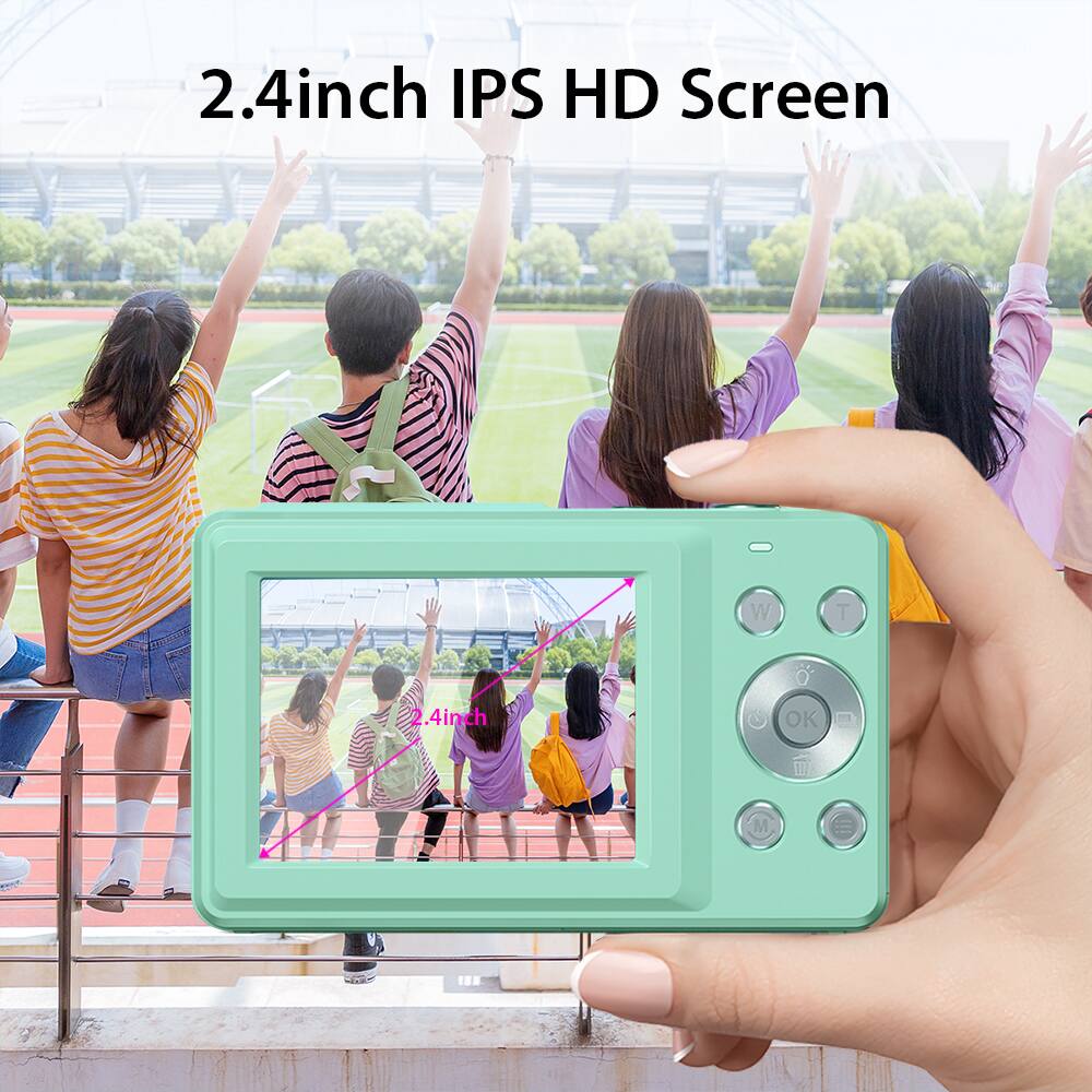 2.4 inch IPS HD Screen