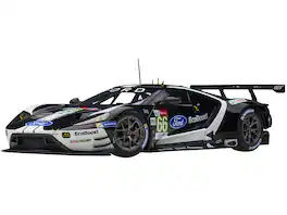 Ford GT #66 Stefan Mucke - Olivier Pla - Billy Johnson 24H of Le Mans (2019) 1/18 Model Car by Autoart