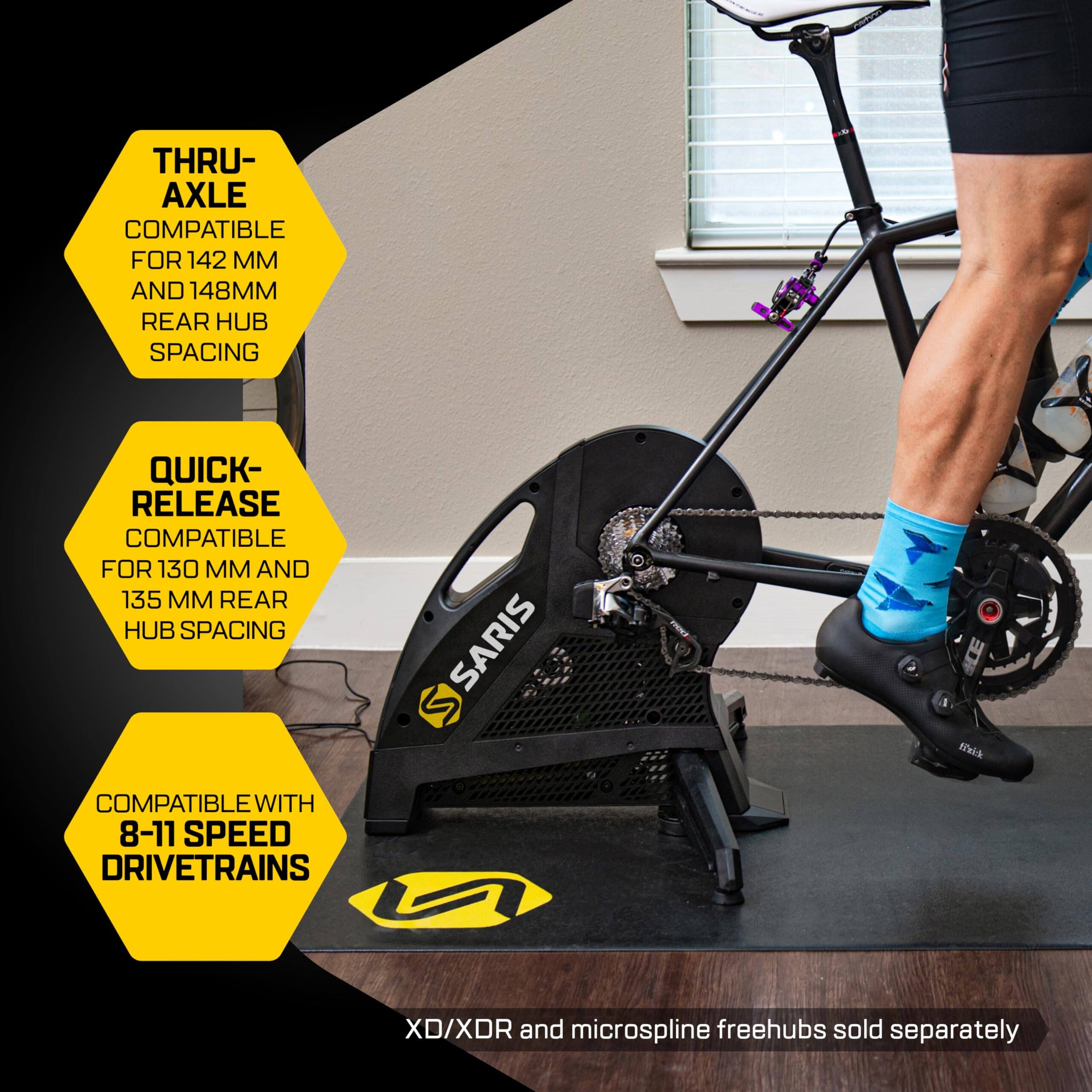 SARIS サリス H3 Saris H3 Indoor Bike Trainer – Ultra Quiet 59dB, 12 Speed