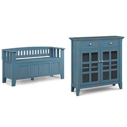 Distressed Coastal Blue