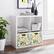 Alt View 16. Linon Home Décor - Chabis 4-Cubby Storage Cabinet - White.