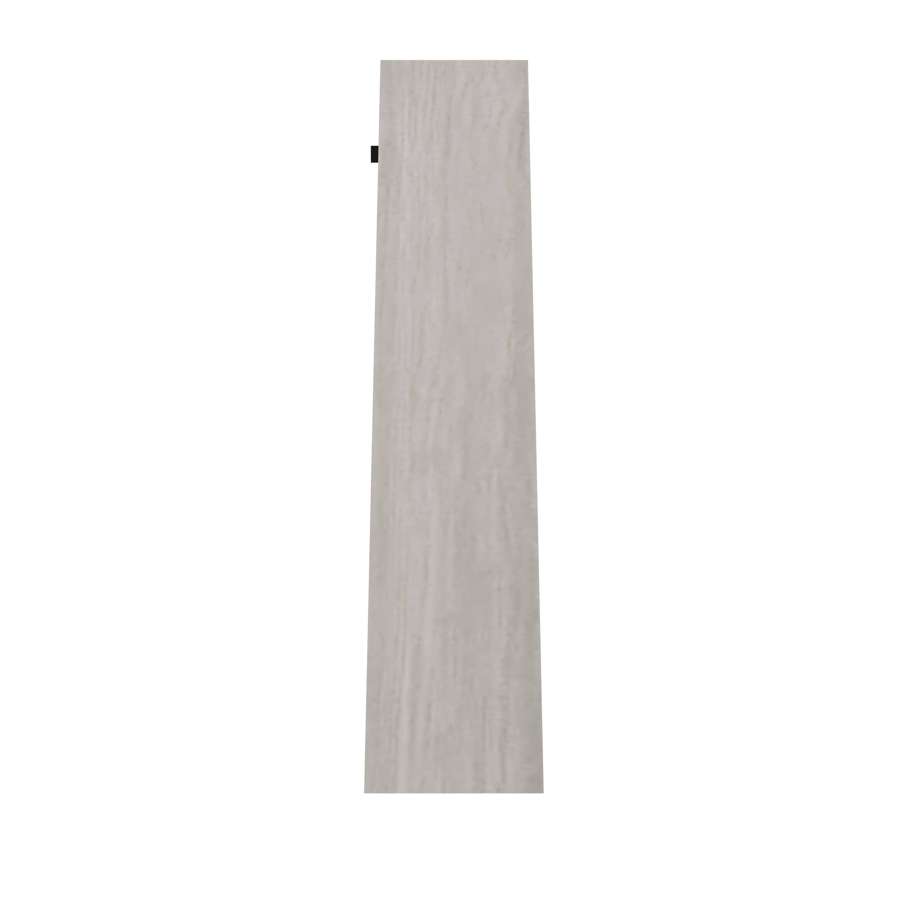 Alt View 8. Emma + Oliver - Norton Rustic Military Flag Shadow Box for 9.5' x 5' American Veteran Burial Flag - Wall Mount or Freestanding - White Wash.
