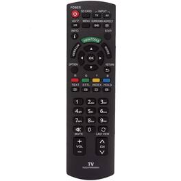 ZdalaMit - Replacement N2QAYB000604 Remote for Panasonic TV TH-L32G10A TH-L19X10AK TH-L19X10AP - Black