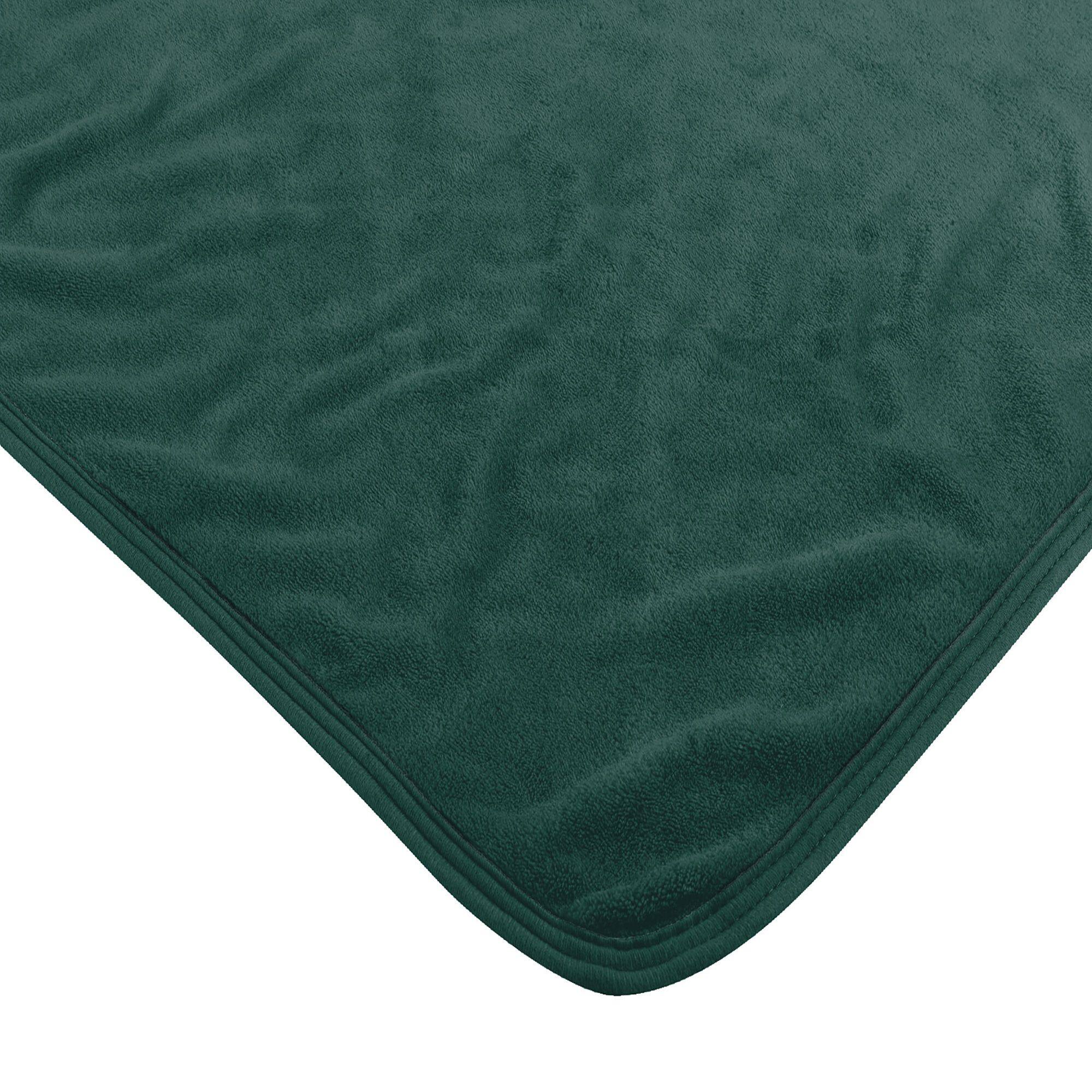 Alt View 1. Sweet Home Collection - NCAA Michigan State Spartans 46" x 60" Raschel Throw Blanket - Green.