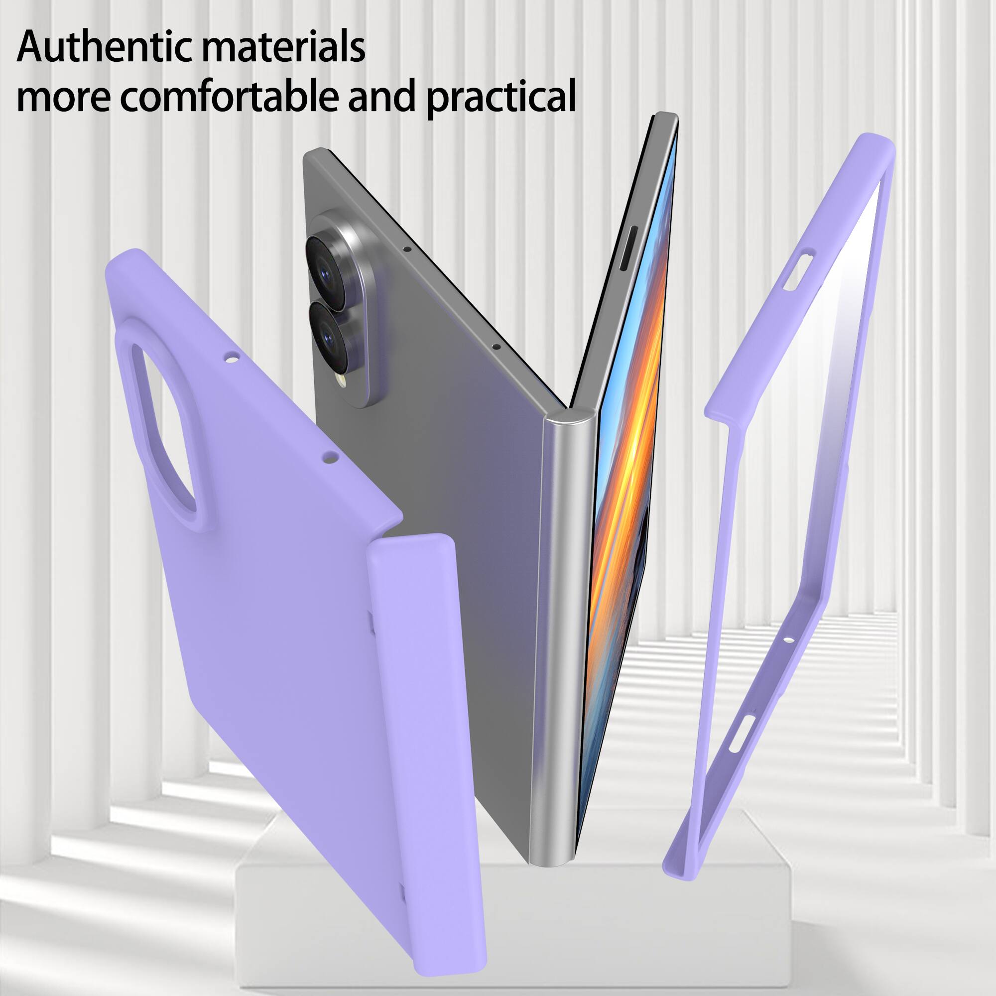 Authentic materials more comfortable and practical