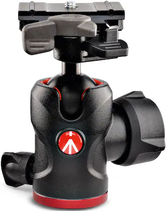 Front. Manfrotto - Manfrotto 494 Mini Center Ball Head with Quick Release.