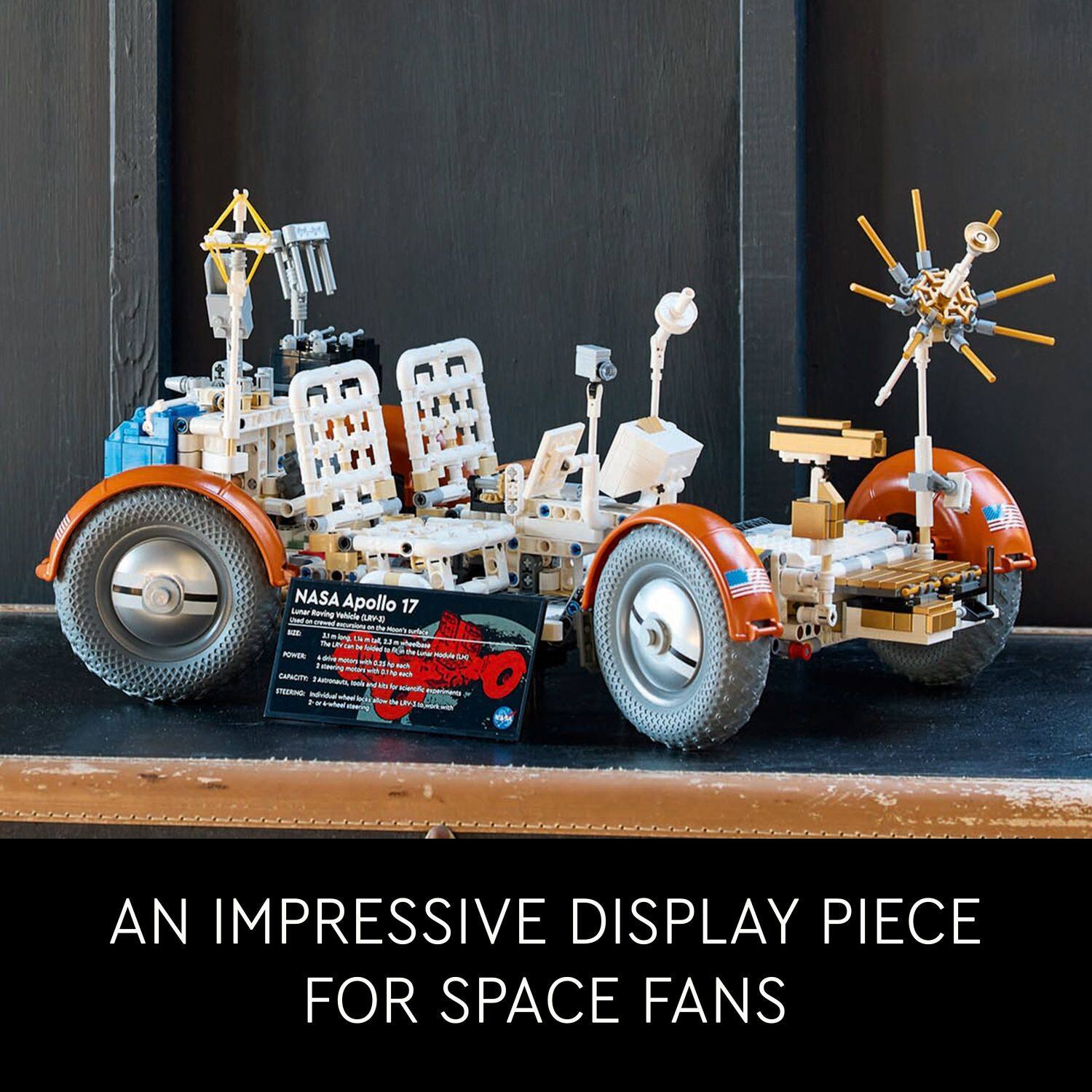 NASA Apollo 17 - an impressive display piece for space fans.