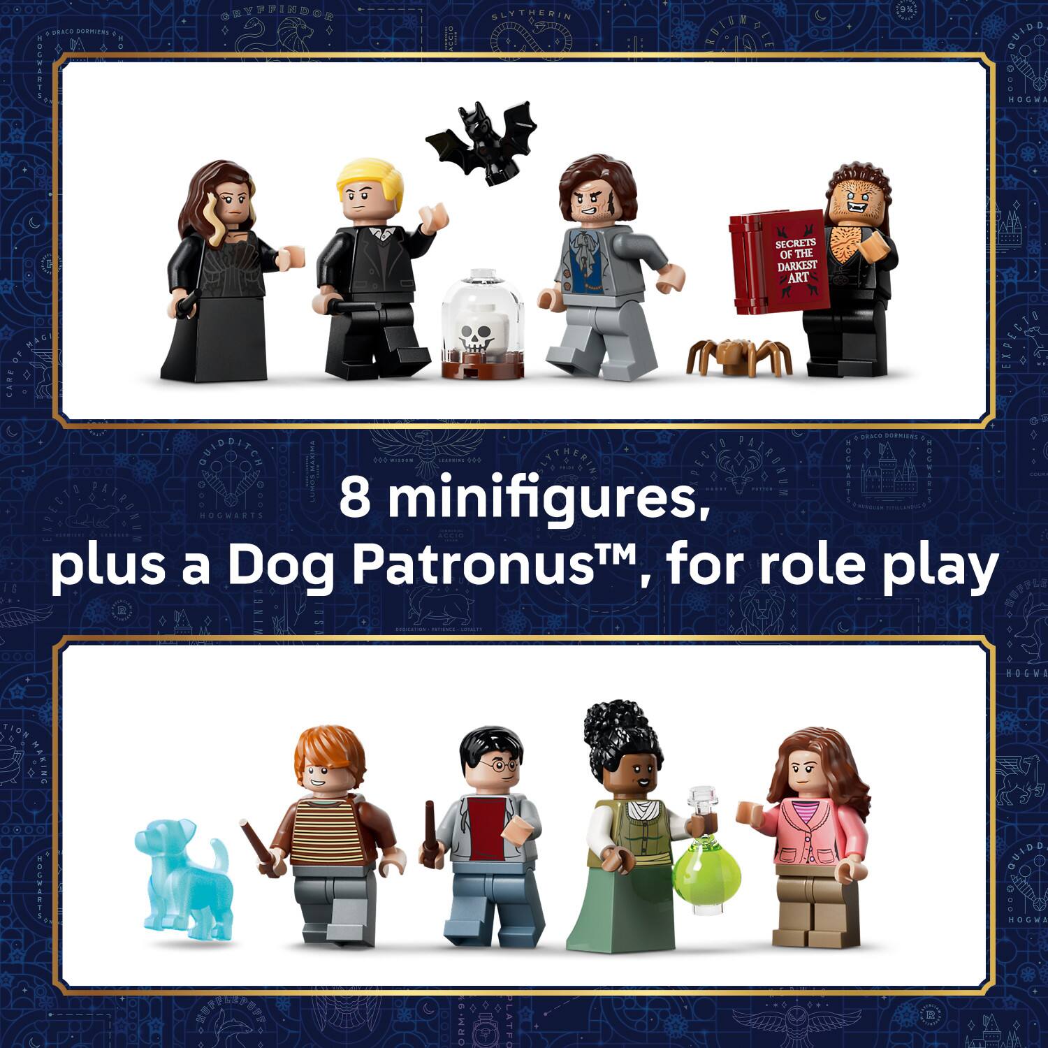 Blythe R. Quidditch Rolla L. Beckett of the Darkest Art is a race didoite. ... ... Mogmadis 8 minifigures, plus a Dog Patronus™, for role play