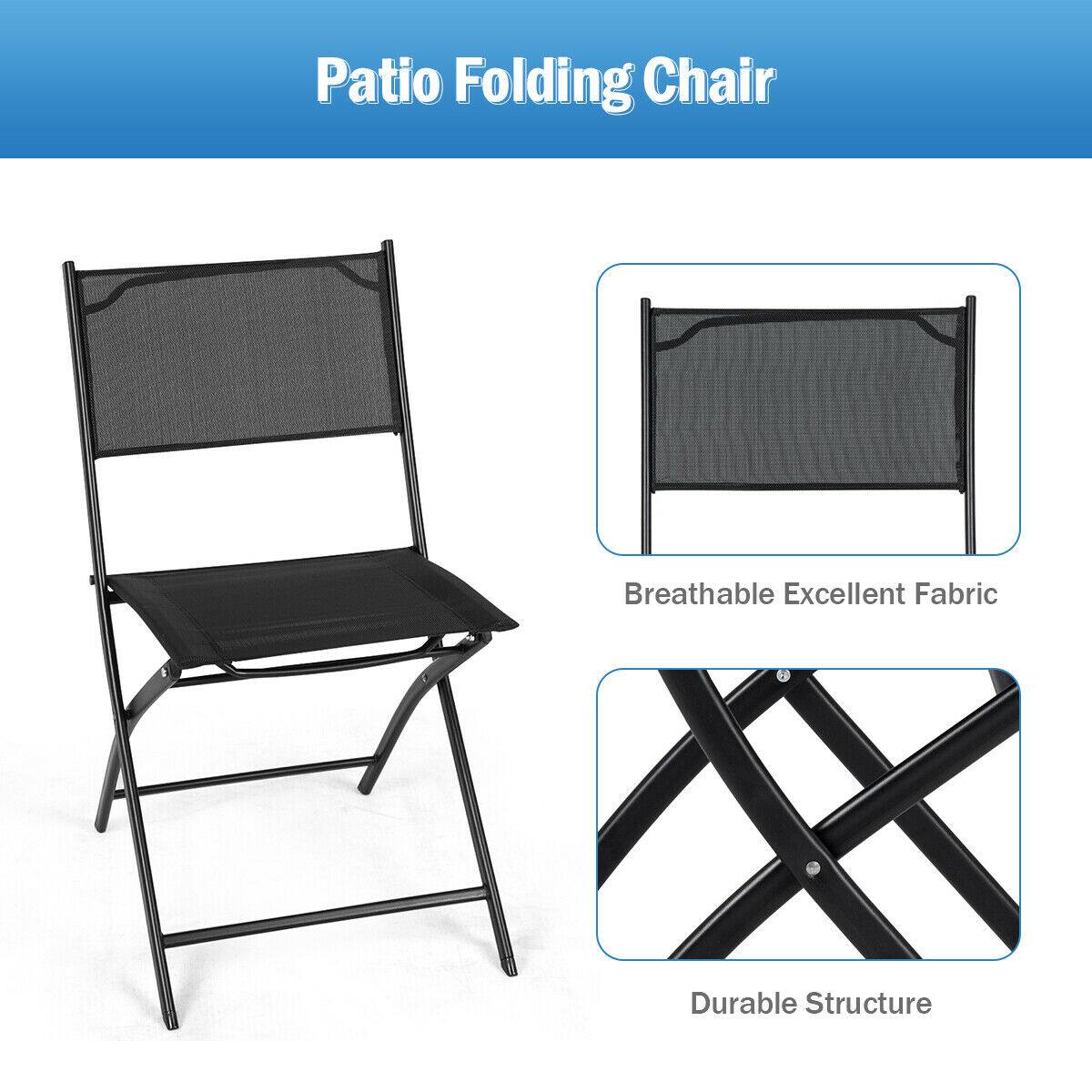 Patio Folding Chair
Breathable Excellent Fabric
Durable Structure