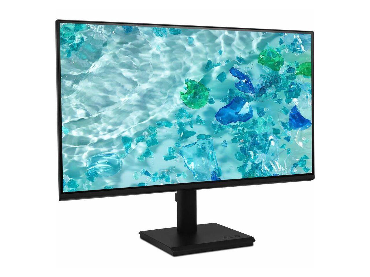 Alt View 2. Acer - Vero V247Y G Widescreen LCD Monitor - Black.