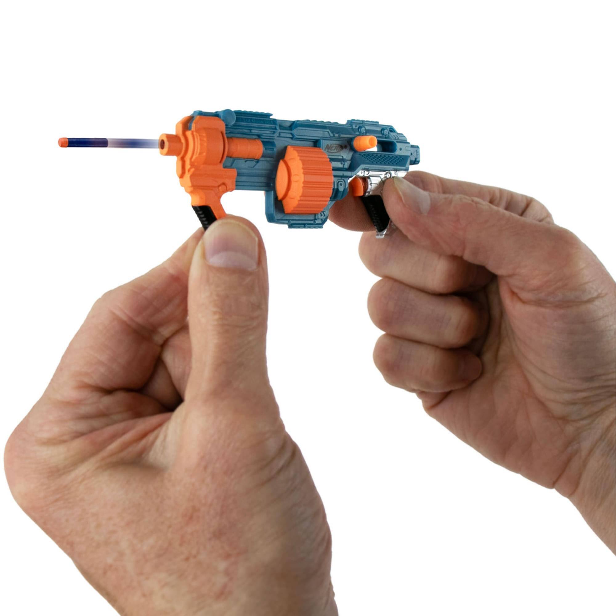 Alt View 10. Super Impulse - World's Smallest Nerf Blaster Series 2 | Shockwave RD-15 - Orange.