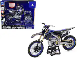 Yamaha YZ450F Championship Edition Motorcycle #3 Eli Tomac "Yamaha Factory Racing" 1/12 Diecast Model by New Ray - Blue