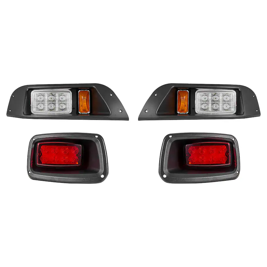 VEVOR Golf Cart Light Kit,12 Volt,Street Legal LED Headlight and Tail ...