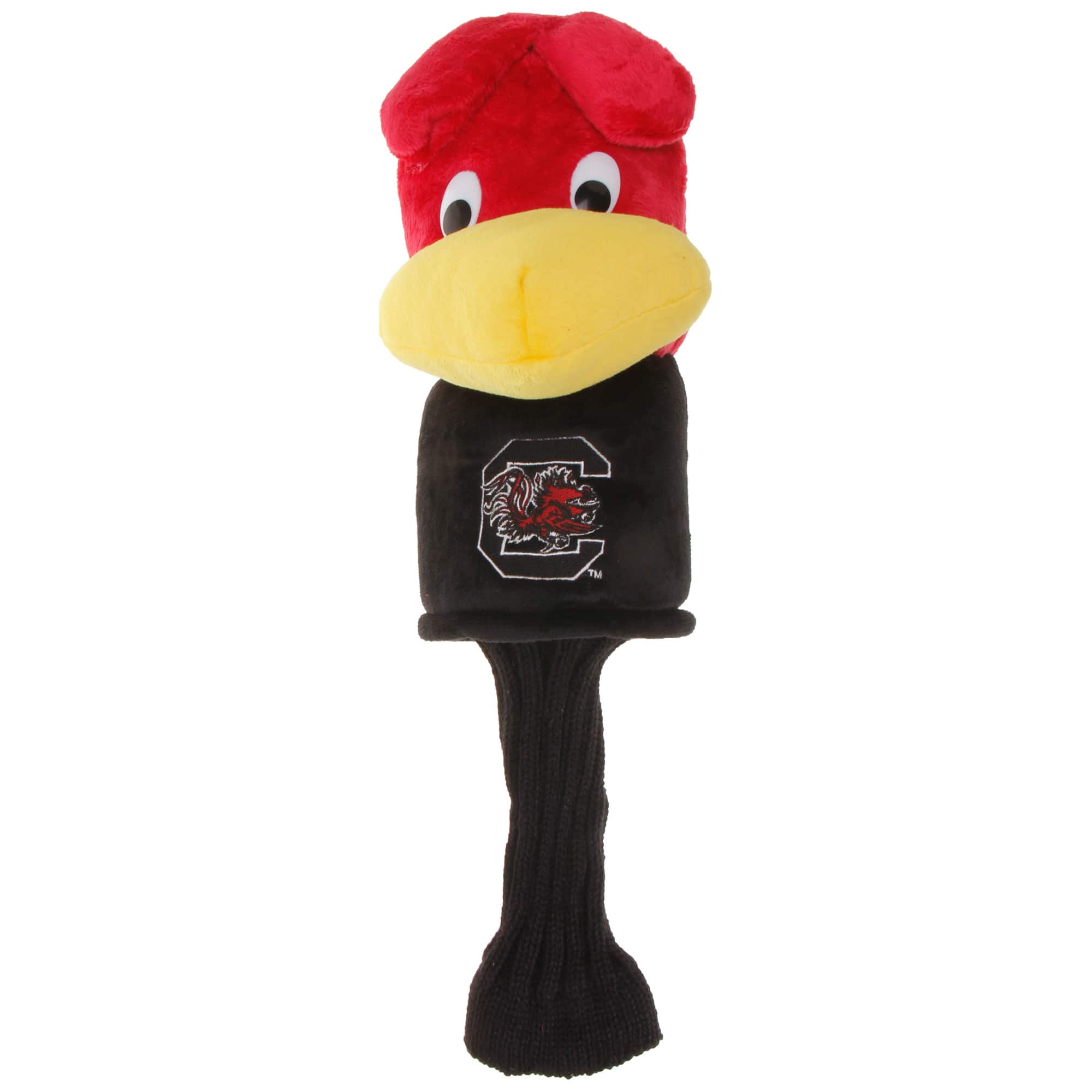 Front. Team Golf - South Carolina Gamecocks Mascot Golf Club Head Cover - Multicolor.