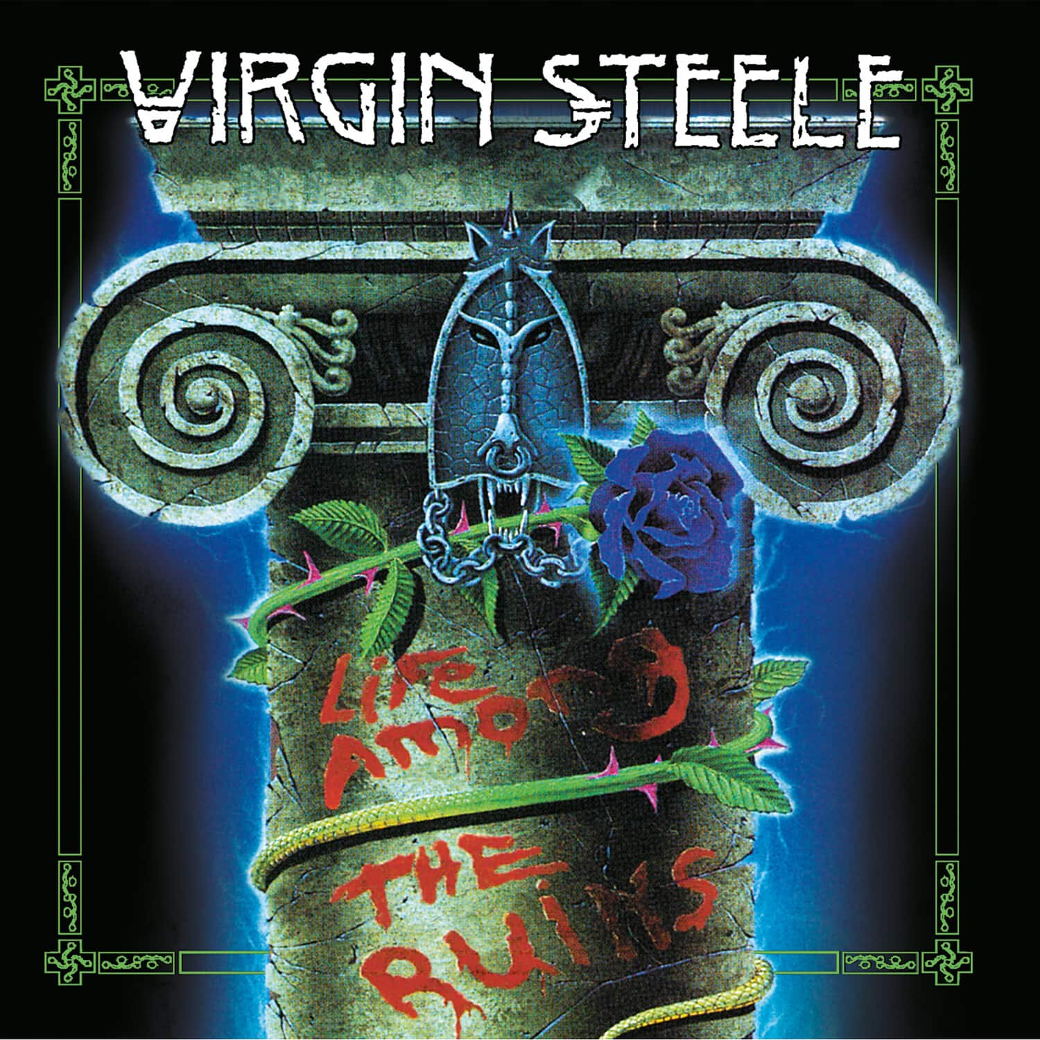 Virgin Steele - Life Among the Ruins - Blue   - VINYL LP price history on PriceWatchPro
