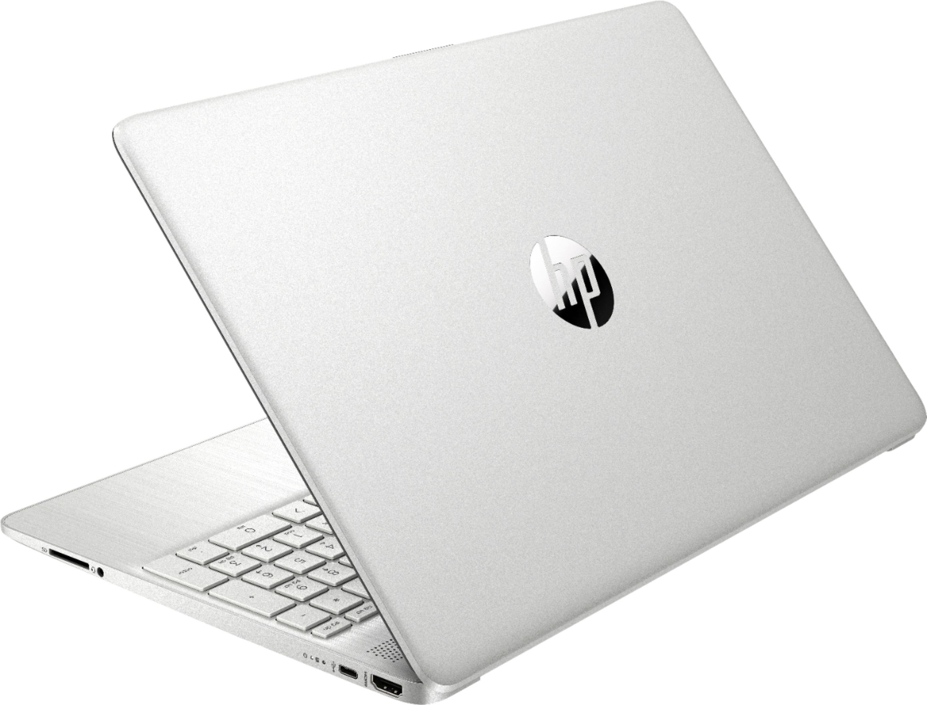 Alt View 3. HP - 15-dy2021nr-Plus Laptop 15.6 HD Display (i5-1135G7, 32GB, 1TB SSD, Intel Iris Xe, Win 11 Pro) - Natural Silver.