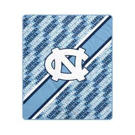 Pegasus - North Carolina Tar Heels 60" x 70" Diagonal Lined Wordmark Ultra Soft Blanket - Multicolor