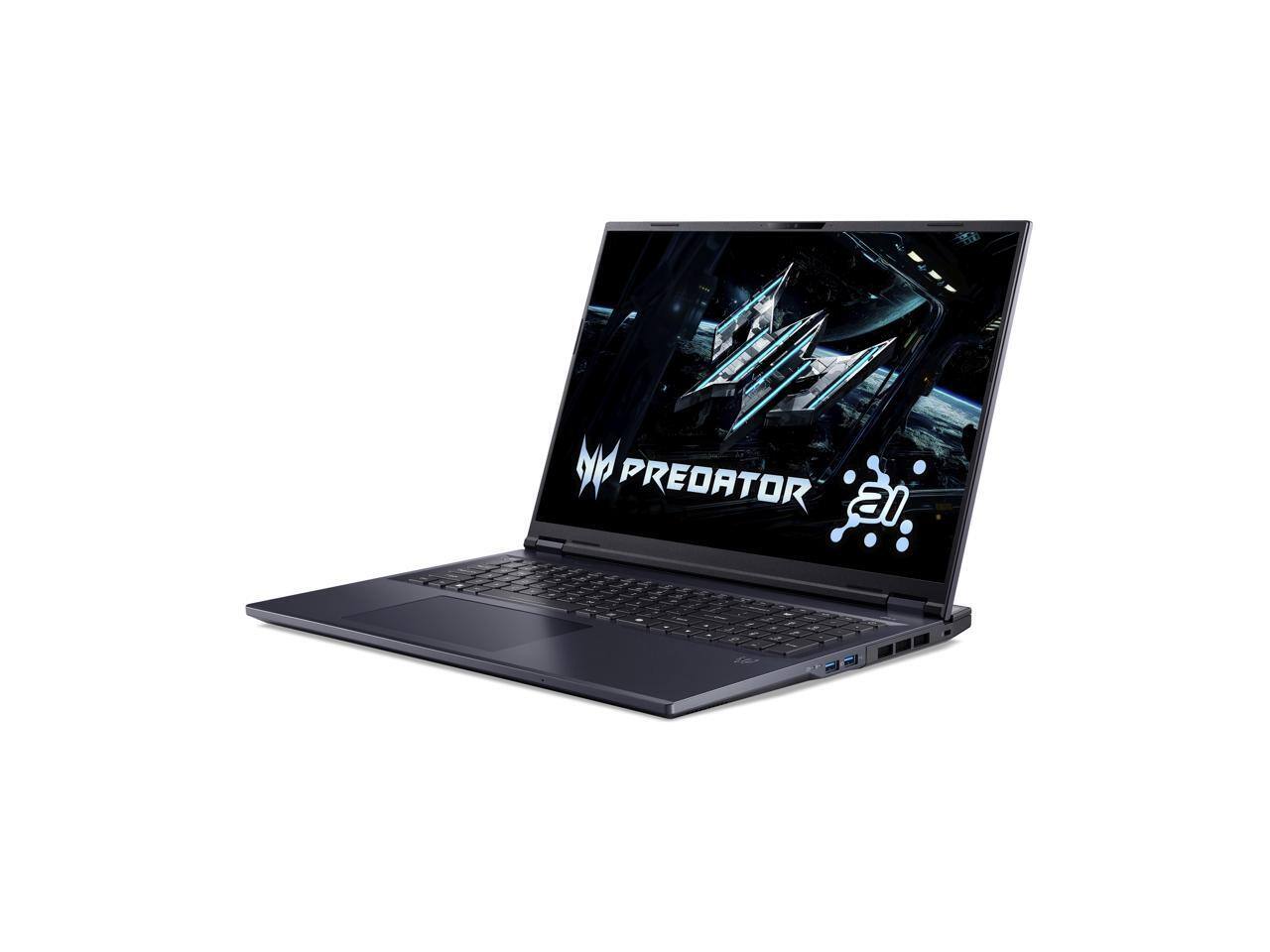 Alt View 1. Acer - Acer Predator Helios Neo 18 AI - 18" Intel Core Ultra 9 - RTX 5070 Ti - 16GB - 1TB SSD - 240Hz (PHN18-72-92Y3) - Black.