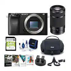 Sony E-mount 15-100mm to 55mm lens, Kingston 64GB SD card, 5052/84GB V1o D, Canvas Select Plus, ZUISS ZEISS OA 35mm f/1.8 lens, AfterShot Pro, Corel Painter, VideoStudio PaintShop Pro 2011 essentials, and a KAH bag.