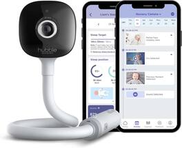 Hubble Connected - Go Baby AI Smart 2K UHD Wireless Baby Monitor with All-Day Battery, Wi-Fi & Non-Wi-Fi Monitoring Options - HB588AIBU