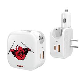 Keyscaper - Marvel Badge 2 in 1 USB Charger - Deadpool 1