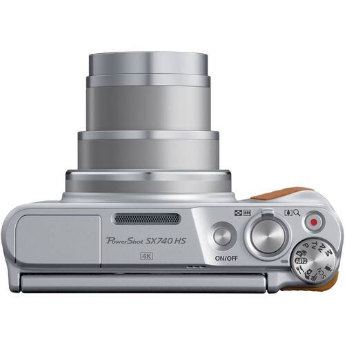 144 Q PowerShot SX740 HS 4K ON/OFF P Tv Av M 4 OTUA TI SCN