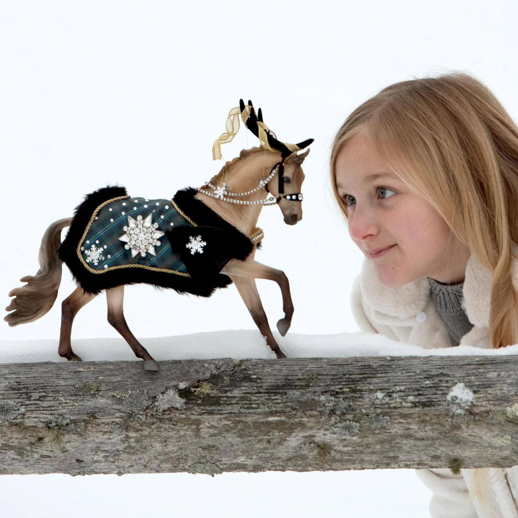 Alt View 3. Breyer - Breyer 2023 Holiday Horse | Highlander.