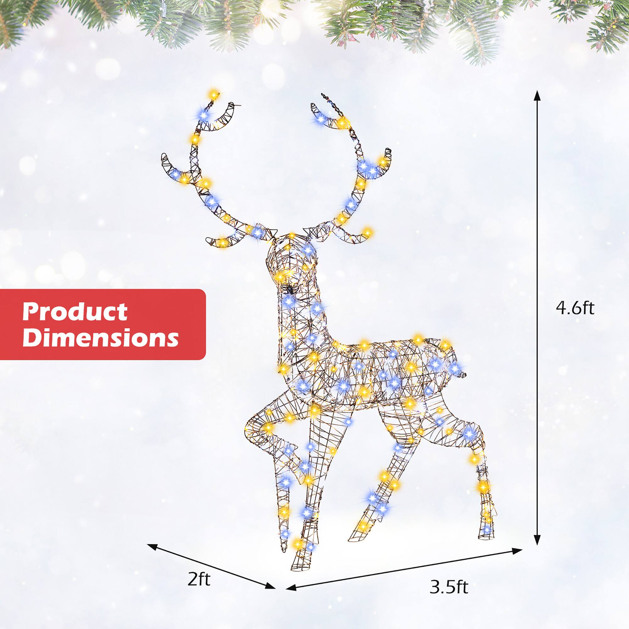 Product Dimensions  
4.6ft x 3.5ft x 2ft