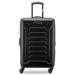 Delsey - Jeep JH004C 24" Expandable Upright Spinner Luggage - Black