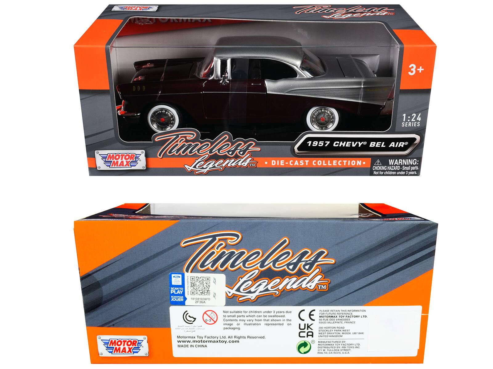 CP 4 Wuer gi 3+ DDD 1:24 SERIES Timeless 1957 CHEVY BEL AIR MOTOR MAX Legends TM DIE-CAST COLLECTION

WARNING: CHOKING HAZARD - Small parts. Not for children under 3 years.

Timeless PLAY SCANTO - JOUER

PLEAME RETAN Tars INFORMATION

Not suitable for children under 3 years due to small parts which can be swallowed

Contents may vary from that shown - th de nuE

VANESSES dar PELCRINTE FRANCE

MOTOR MAX

MOTOR MAX

MOTOR MAX

MOTOR MAX

MOTOR MAX

MOTOR MAX

MOTOR MAX

MOTOR MAX

MOTOR MAX

MOTOR MAX

MOTOR MAX

MOTOR MAX

MOTOR MAX

MOTOR MAX

MOTOR MAX

MOTOR MAX

MOTOR MAX

MOTOR MAX

MOTOR MAX

MOTOR MAX

MOTOR MAX

MOTOR MAX

MOTOR MAX

MOTOR MAX

MOTOR MAX

MOTOR MAX

MOTOR MAX

MOTOR MAX

MOTOR MAX

MOTOR MAX

MOTOR MAX

MOTOR MAX

MOTOR MAX

MOTOR MAX

M