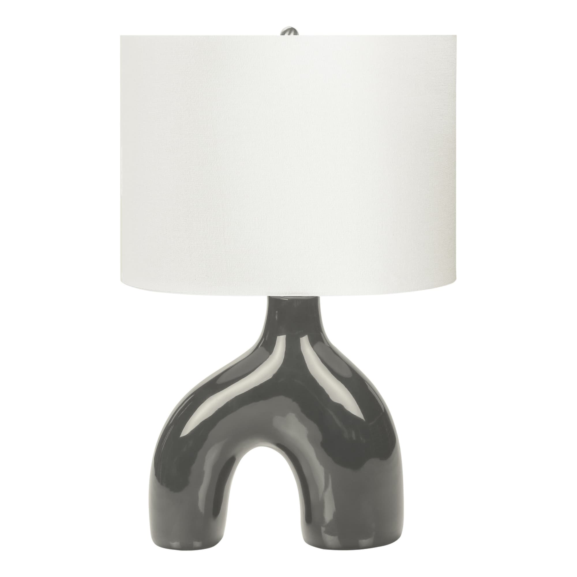 Dark Grey Lamp Table