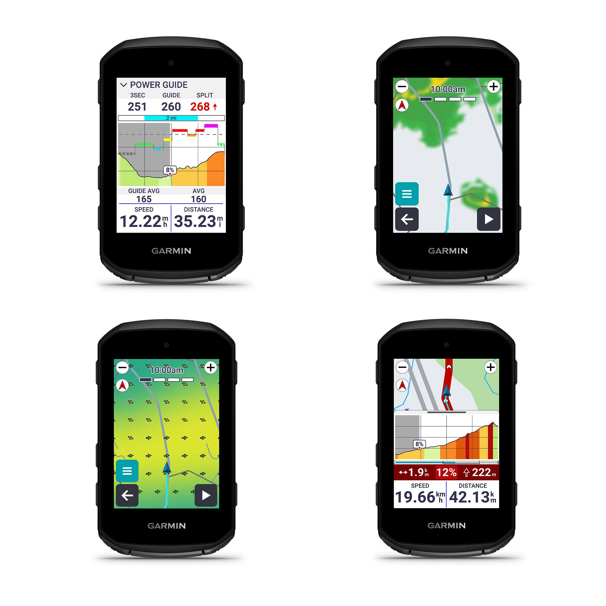 POWER GUIDE  
3SEC GUIDE SPLIT  
251 260 268  

GUIDE AVG  
165 160  

SPEED  
12.22 m  

DISTANCE  
35.23 m  

GARMIN  

10:00am  

8%  

+1.9h  

12%  

222m  

SPEED  
19.66 km  

DISTANCE  
42.13 km  

GARMIN