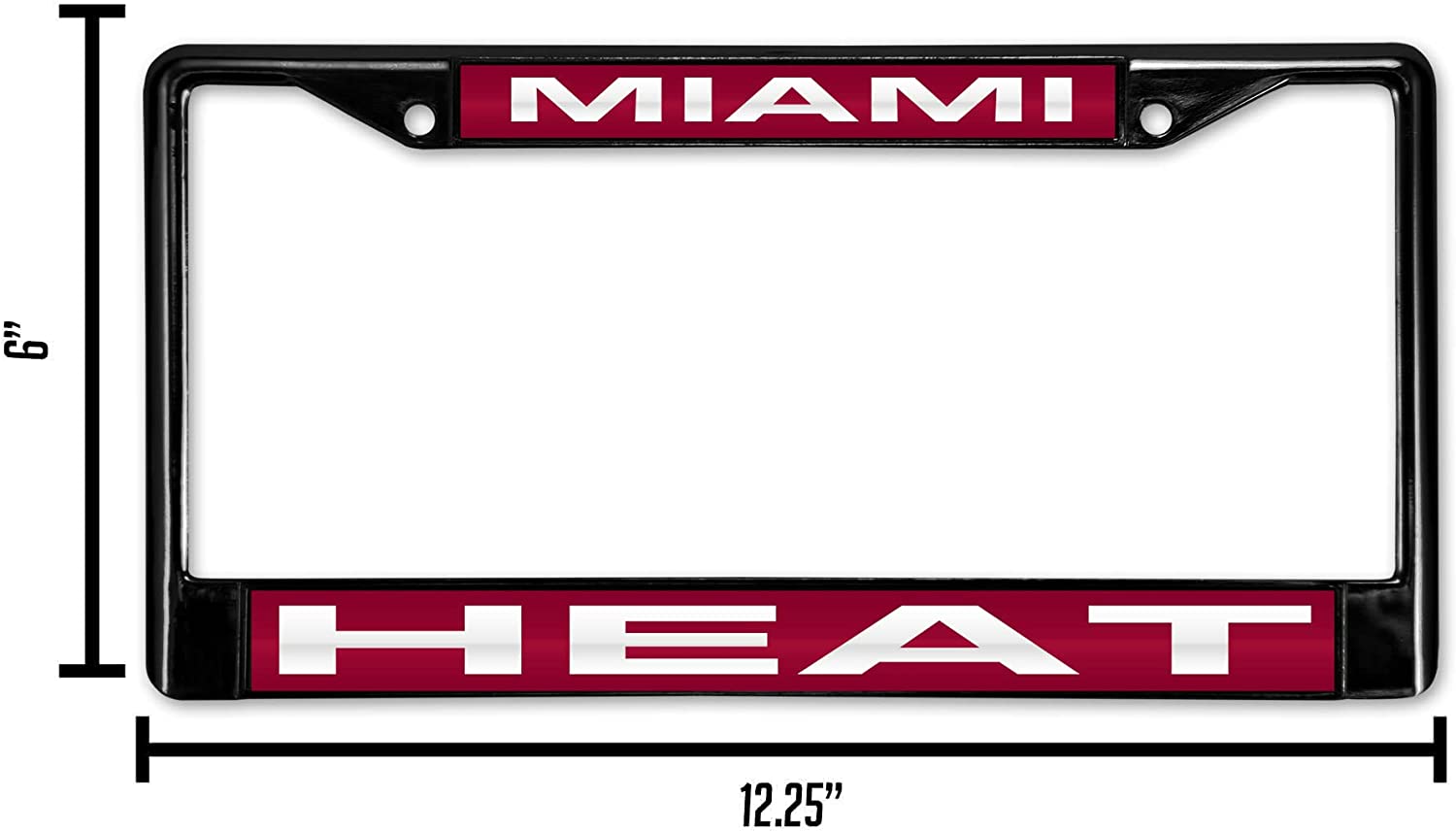 MIAMI  
HEAT  

6"  
12.25"