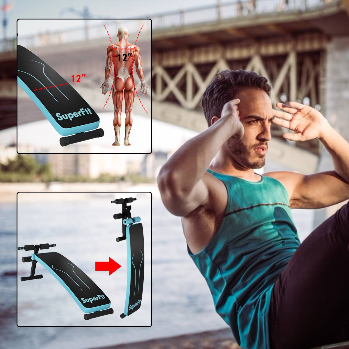 The text on the image reads: "2 12" SuperFit Signature Series."