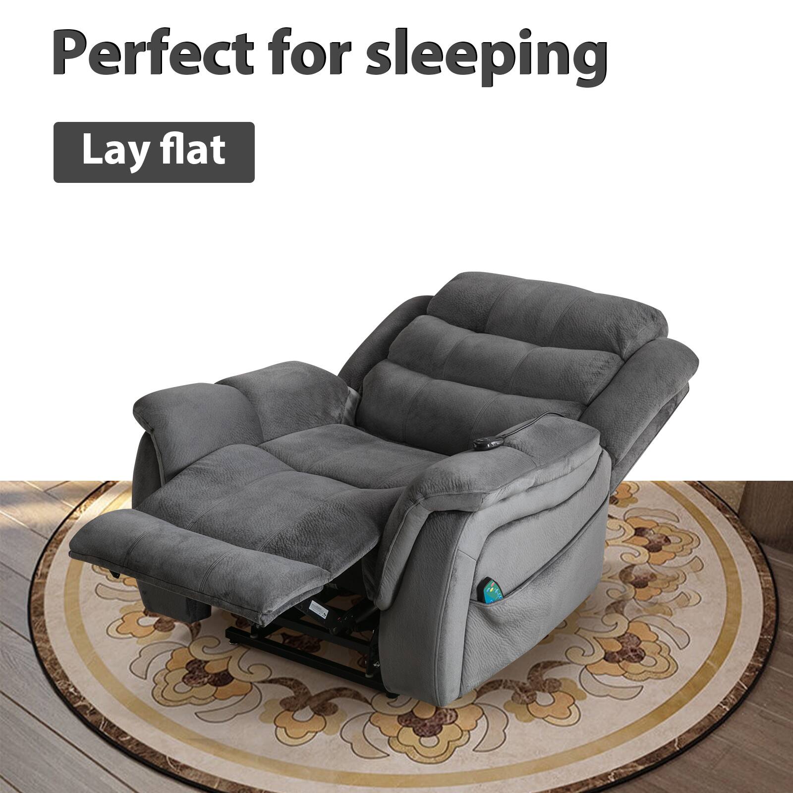 "Perfect for sleeping lay flat"