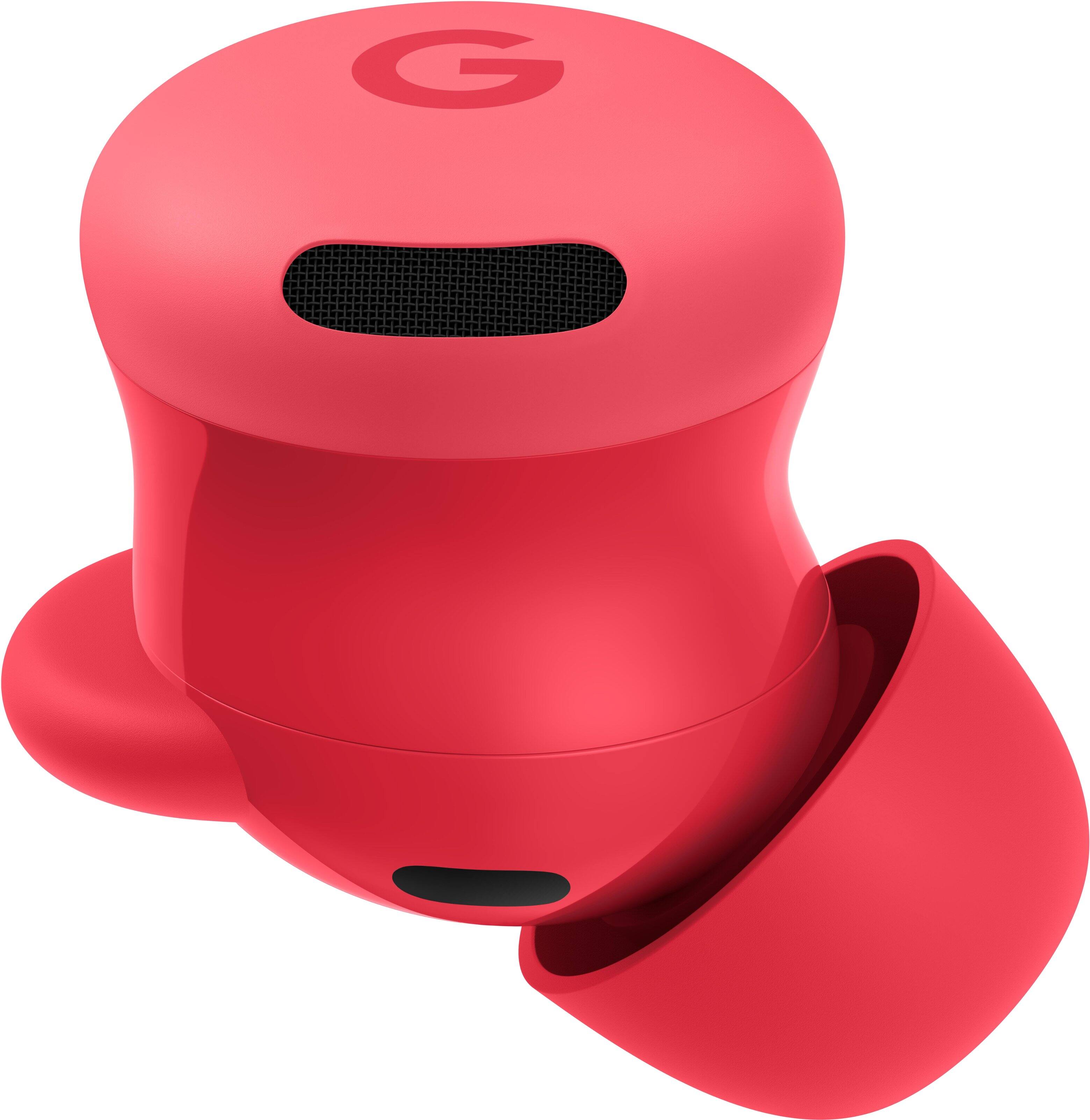 Left. Google - Google Pixel Buds 2a - Wireless In-Ear Earbuds with Active Noise Cancellation - Bluetooth Headphones - Berry.