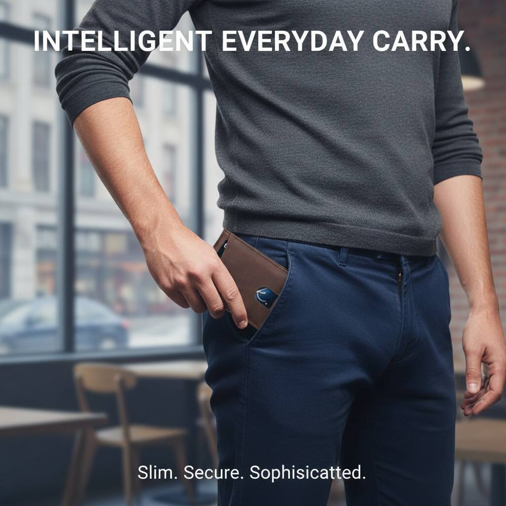 INTELLIGENT EVERYDAY CARRY.  
Slim. Secure. Sophisticated.