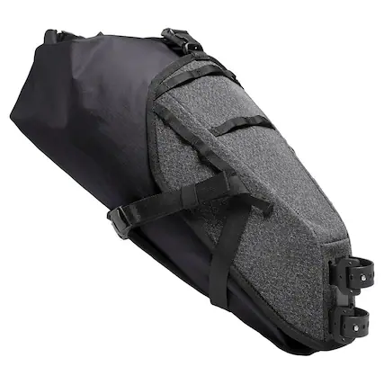 Front. VAUDE - Vaude Trailsaddle II Waterproof Bikepacking Saddle Bag - Black Uni - Black Uni.