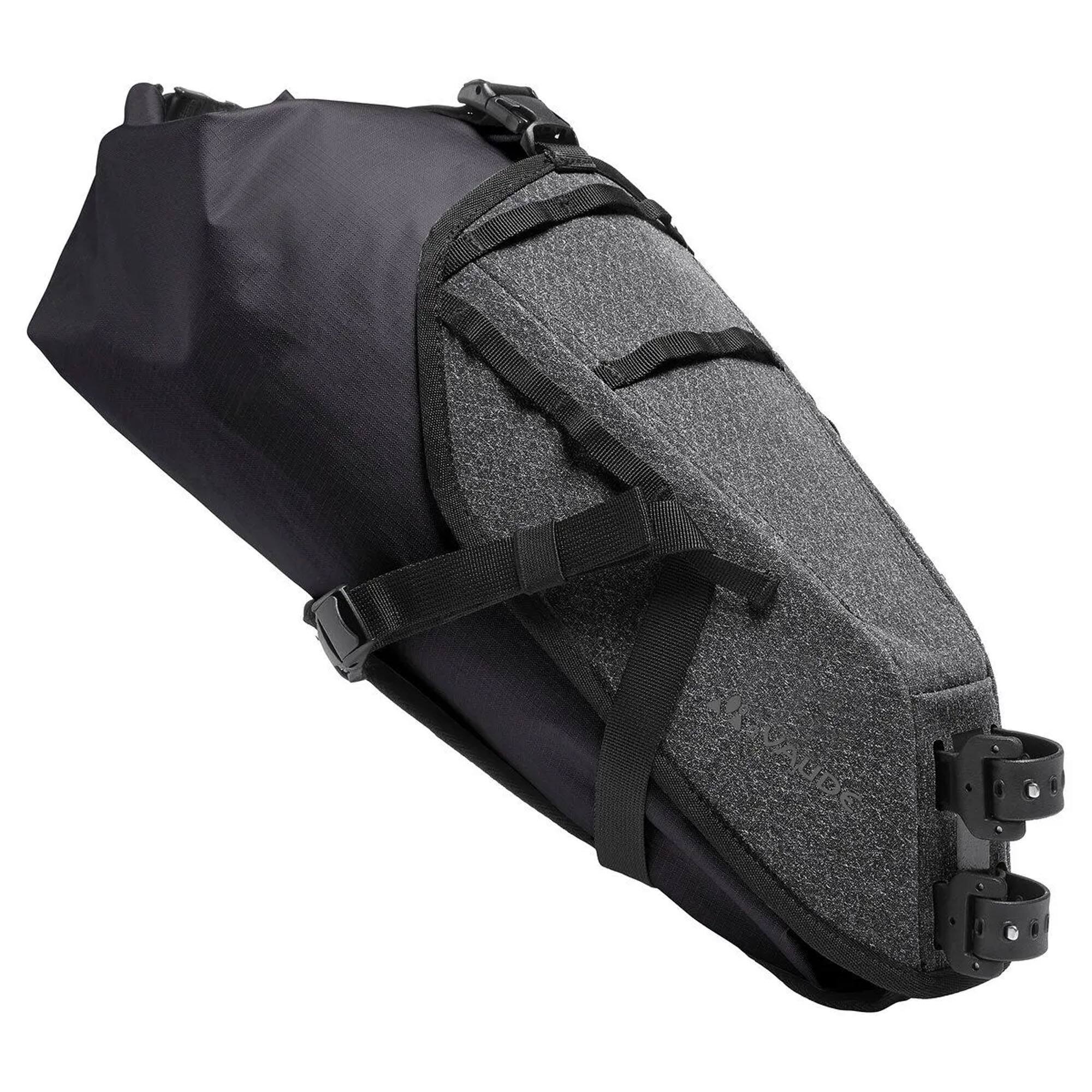 Front. VAUDE - Vaude Trailsaddle II Waterproof Bikepacking Saddle Bag - Black Uni - Black Uni.
