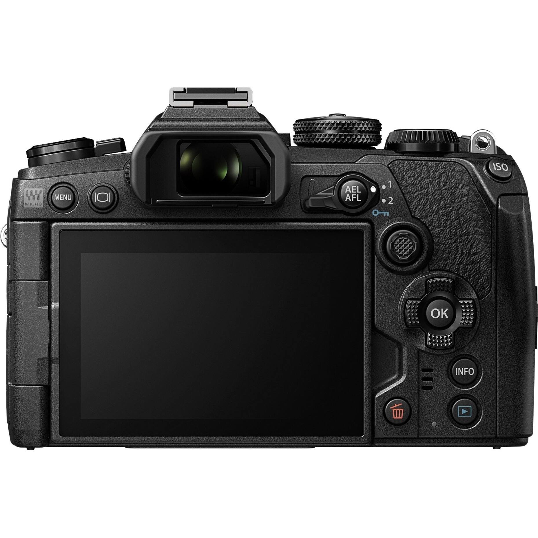 Alt View 11. Olympus - OM-D E-M1 Mark III 4K Video Mirrorless Camera Body Only - Black.