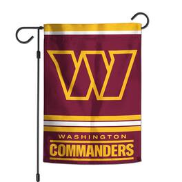 WinCraft - Washington Commanders 12" x 18" Team Double-Sided Garden Flag - Multicolor